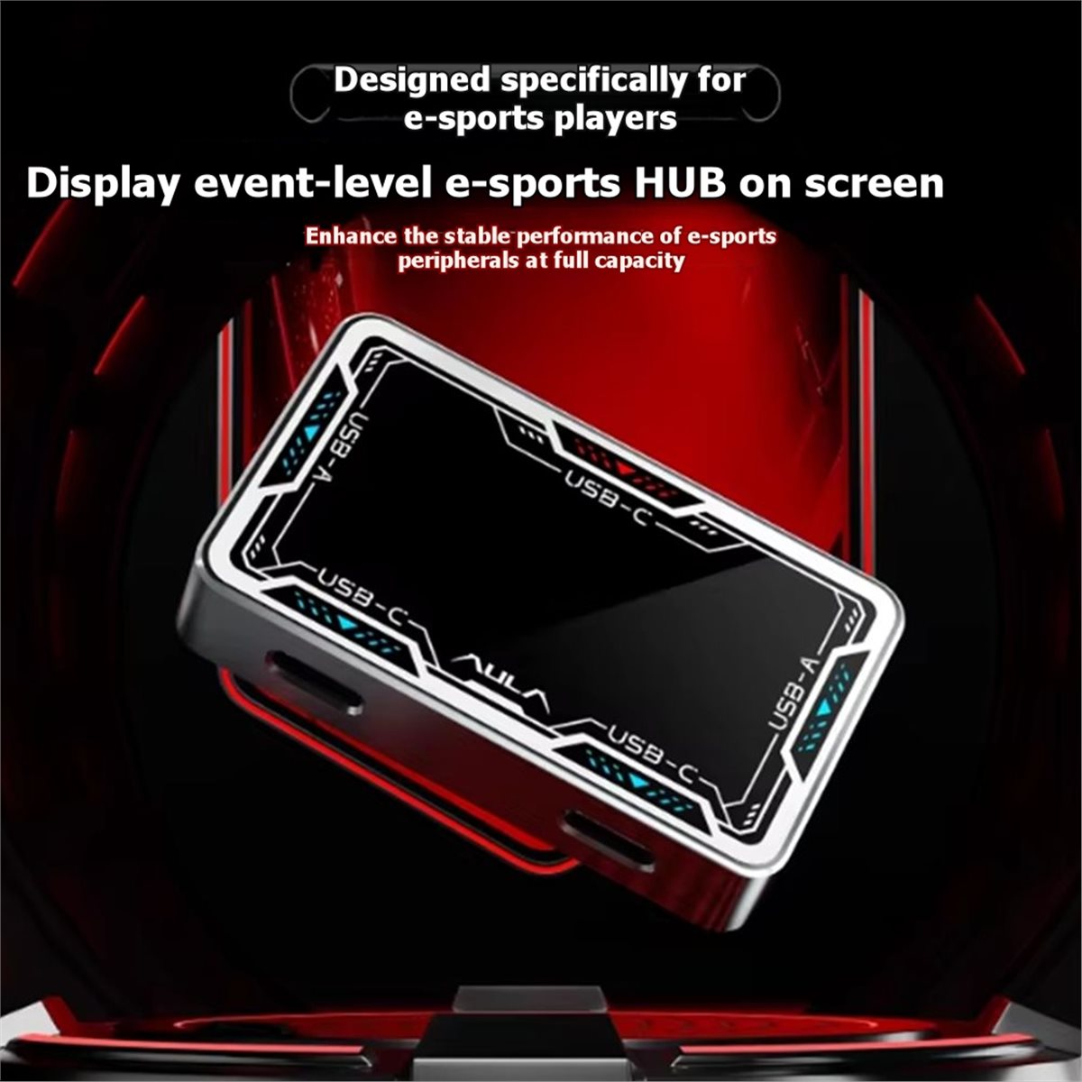Gaming Keyboard Splitter - A85P ゲーミング USB ハブ 8K 高速