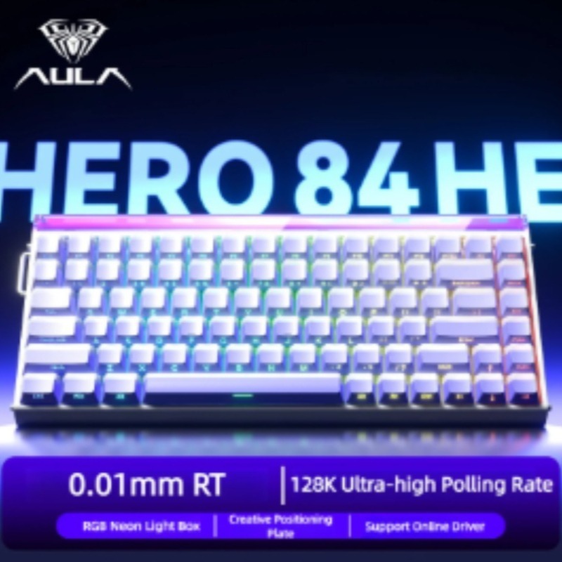 AULA HERO84 磁気式ゲーミングメカニカルキーボード - Gaming Keyboard Ergo のレビューと価格