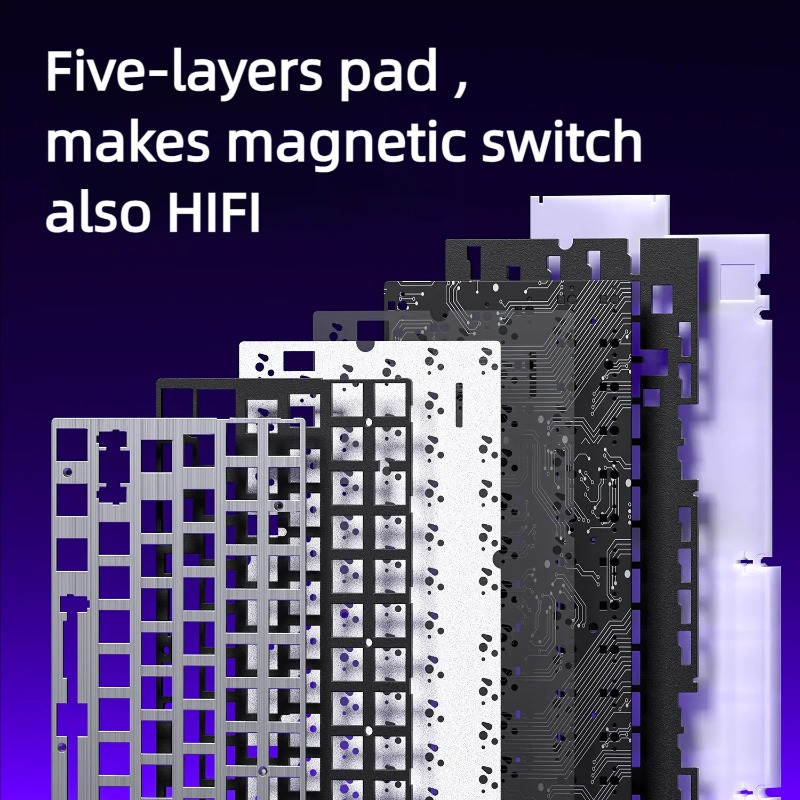 AULA HERO84 磁気式ゲーミングメカニカルキーボード - Gaming Keyboard Ergo のレビューと価格