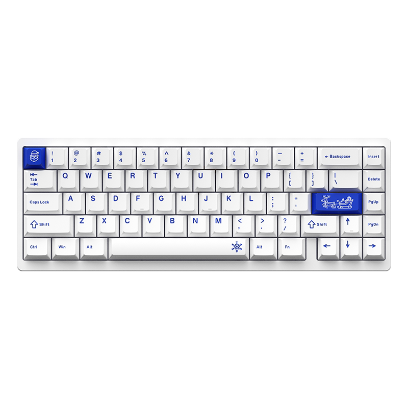 新しい Weikav Nut65 アルミメカニカルキーボード - Gaming Keyboard Mechanical Wireless のレビューと価格