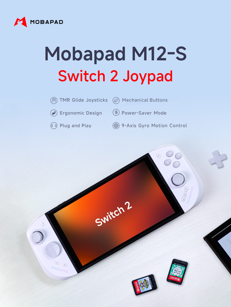MOBAPAD M12 S Joyconゲームコントローラー - Gaming Keyboard Hall Effect のレビューと価格