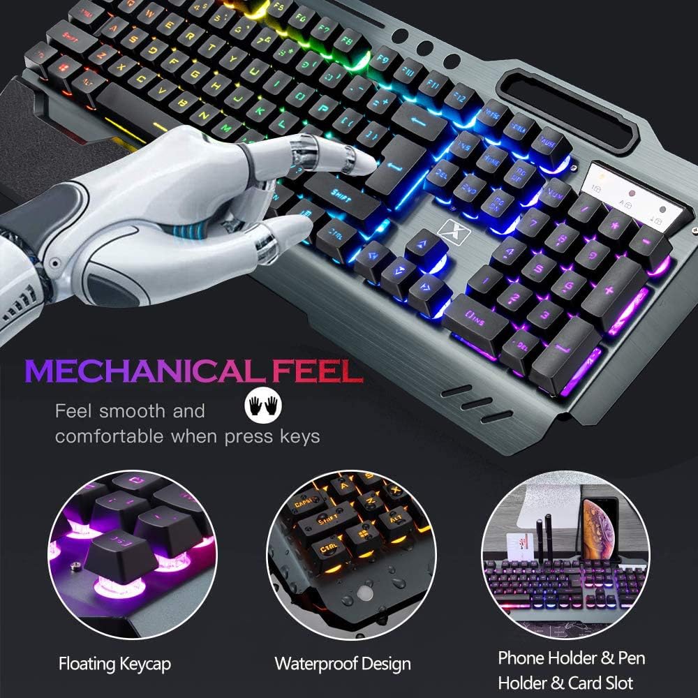 K680ワイヤレスゲーミングキーボードとマウスの組み合わせ、 - Gaming Keyboard Mechanical Wireless のレビューと価格