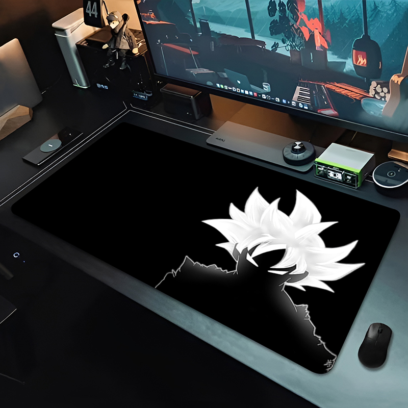 DBZ ブラックアニメマウスパッドドラゴンボール大型 PC  - Gaming Keyboard Brands のレビューと価格