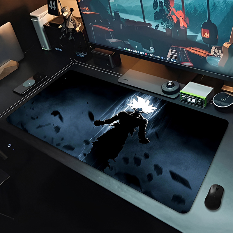 DBZ ブラックアニメマウスパッドドラゴンボール大型 PC  - Gaming Keyboard Brands のレビューと価格
