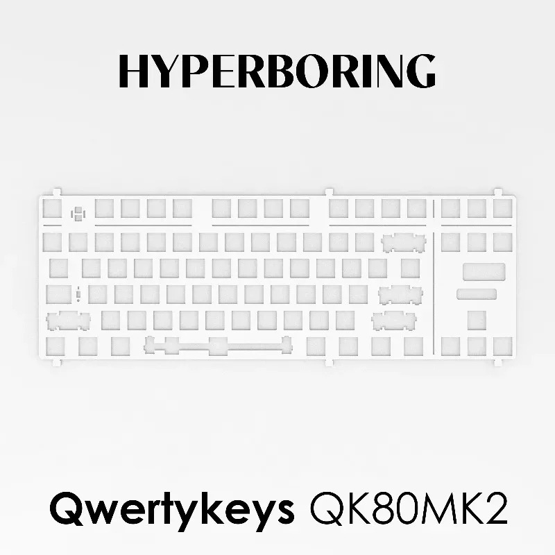 QK80MK2 メカニカルキーボードポジショニングプレート  - Gaming Keyboard Ergo のレビューと価格