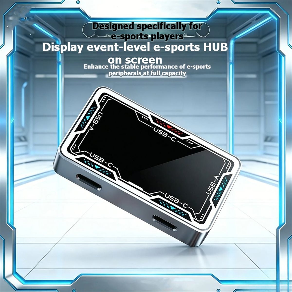 A85P ゲーミング USB ハブ 8K 高速 Type-C - Gaming Keyboard Splitter のレビューと価格