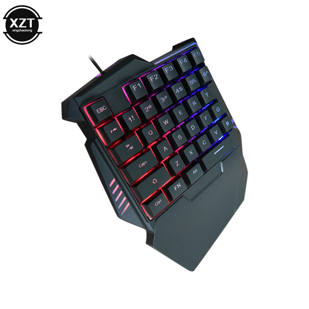 USB 片手キーボード ゲーム用メカニカルフィールキーボード - Gaming Keyboard 1 Hand のレビューと価格