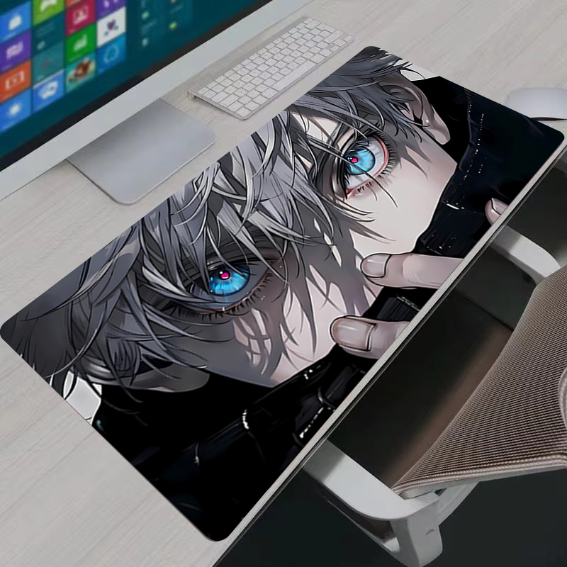マウスパッドクールアニメ呪術廻戦五条悟大型ゲーミングマウスパ - Gaming Keyboard Brands のレビューと価格