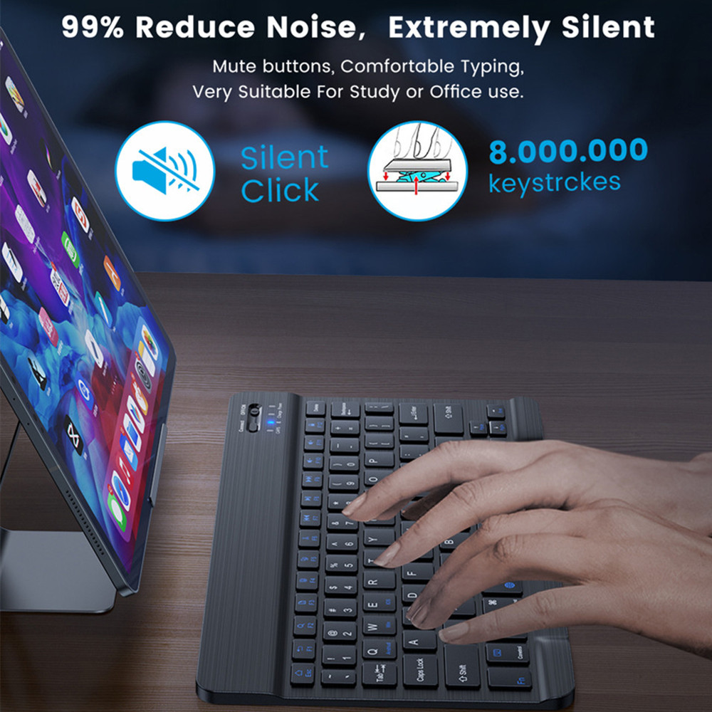 10 インチワイヤレス Bluetooth ミニキーボード  - Gaming Keyboard Mechanical Wireless のレビューと価格