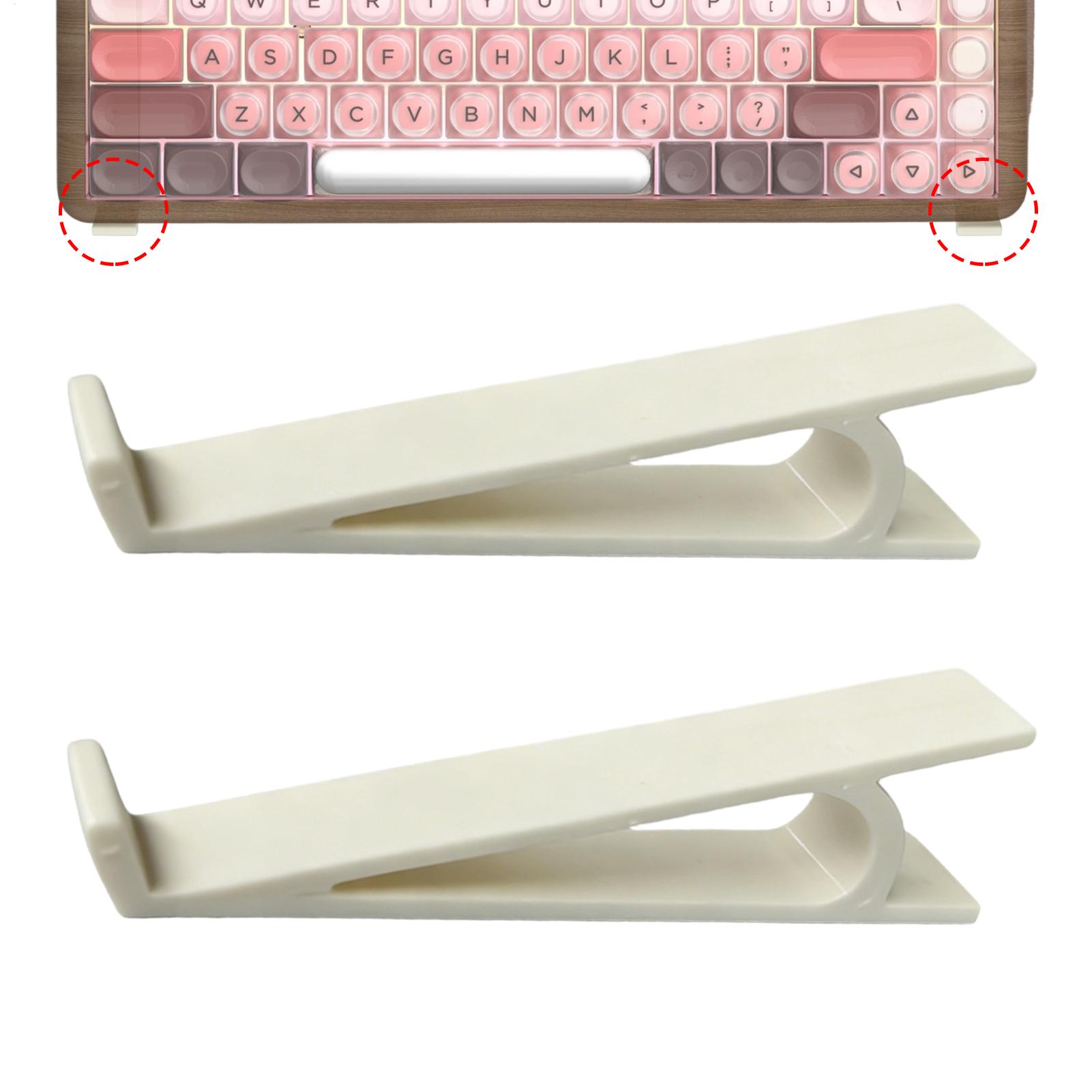 人間工学に基づいた滑り止めキーボードライザー 2 個ポータブ - Gaming Keyboard Ergo のレビューと価格