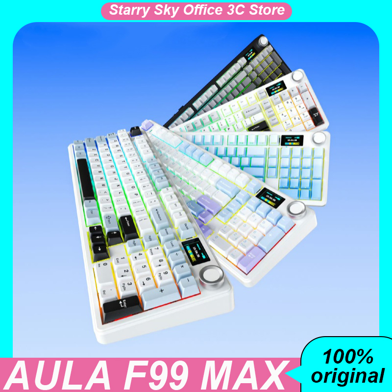 新しい AULA F99 Max ガスケットメカニカルゲーミ - Gaming Keyboard Mechanical Wireless のレビューと価格