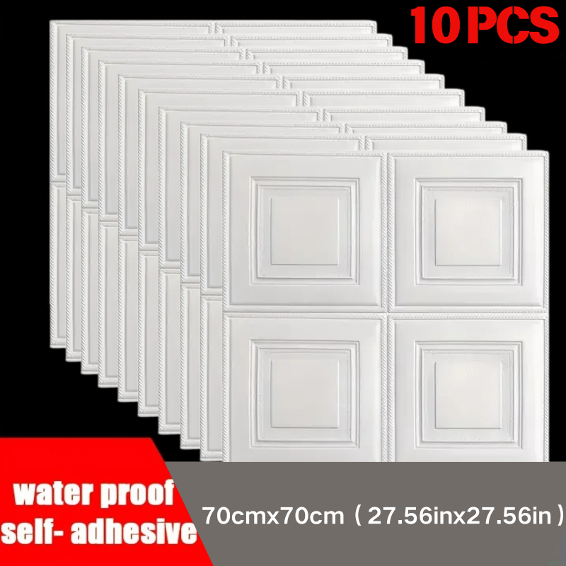 70*70 センチメートル衝突防止防水壁紙ウォールステッカー - Pe Foam Sheet のレビューと価格