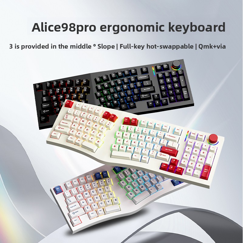 FEKER Alice98pro メカニカルキーボード エイ - Gaming Keyboard Ergo のレビューと価格