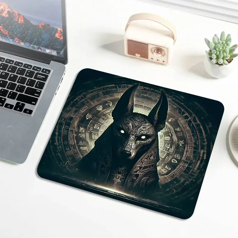 古代エジプトアヌビス小型マウスパッドゲーミングラップトップマ - Gaming Keyboard Egypt のレビューと価格