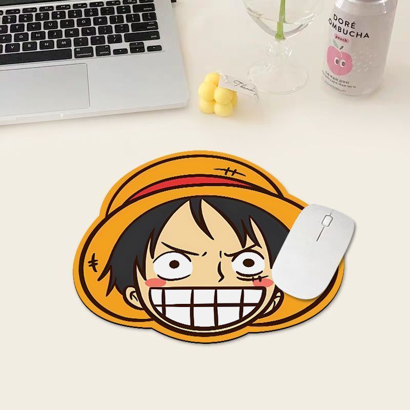 ワンピース ルフィ マウスパッド、小型コンピューターデスクマ - Gaming Keyboard And Mouse Pad のレビューと価格
